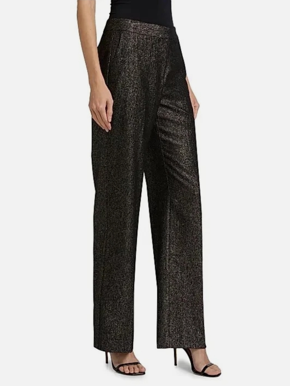 NWT Margaret M Sparkle Jacquard Career Dress Pants Size 14